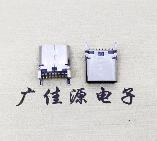 山东USB 3.1TYPE-C16Pin立贴母头座子引脚接线正负级详解
