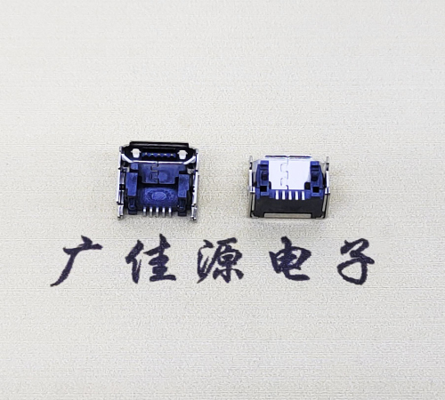 山东MICRO USB5pin加高母座 垫高1.55/2.5/3.04/4.45尺寸接口