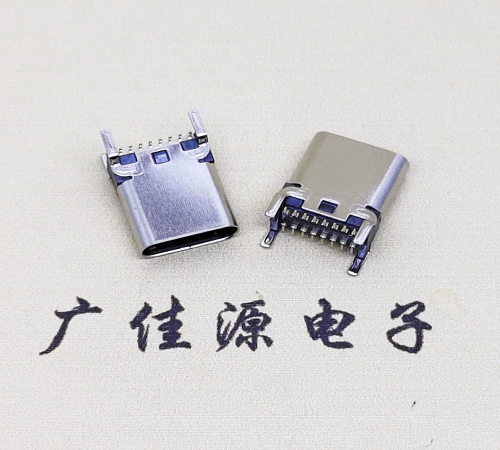 山东USB 3.1TYPE-C16Pin立贴母头座子引脚接线正负级详解